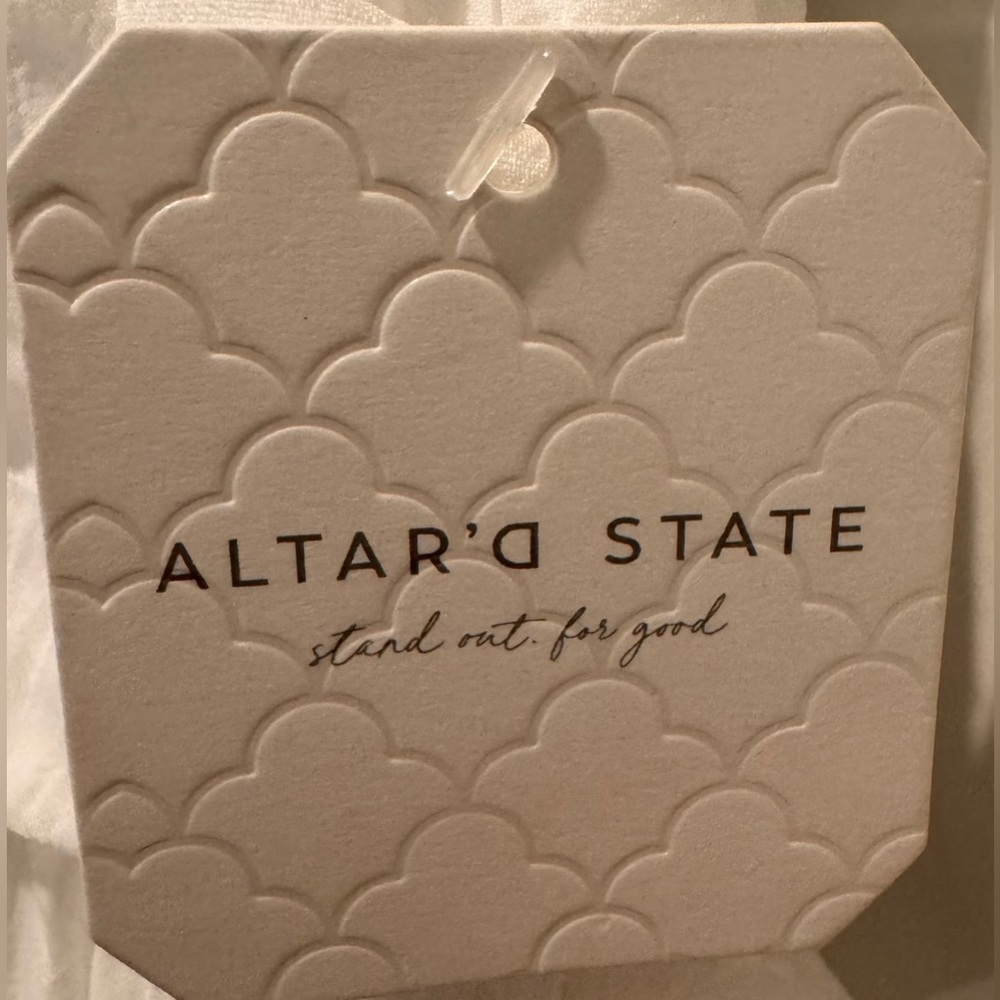 Altar'd State White Ruffle Maxi Dress - Picture 4 of 5